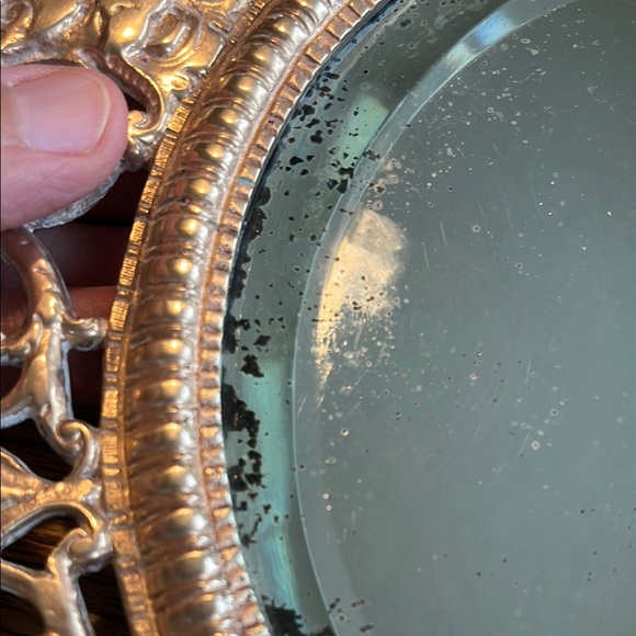 Bacchus Antique Victorian Mirror 🪞 Brass - Picture 14 of 15